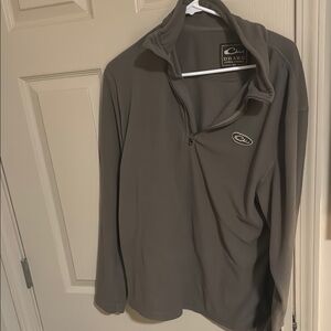 Drake Brown Quarter-Zip Pullover
